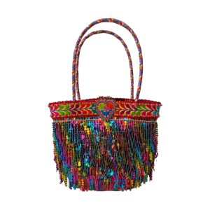Bolsa lentejuelas multicolor