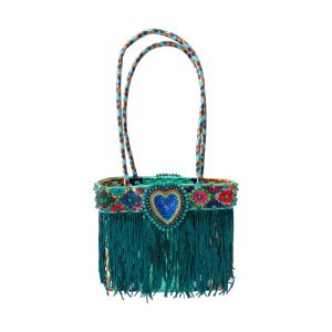 Bolsa lentejuelas esmeralda