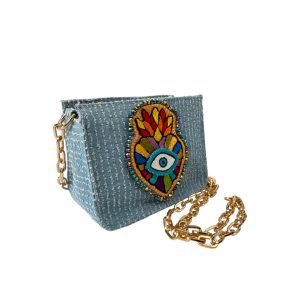Bolsa mini mezclilla