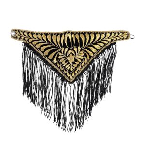 Cuello V negro