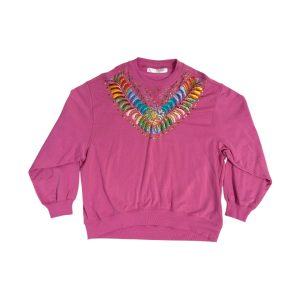 Sudadera color rosa