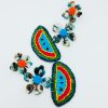 ARETES MULTICOLOR DE SANDIA