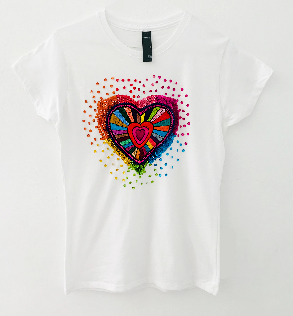 Playera mexicana de online corazon