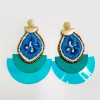 ARETES AZUL ISTMO