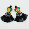 ARETES MULTICOLOR NGRO