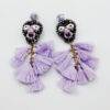 ARETES CATRINAS LILA