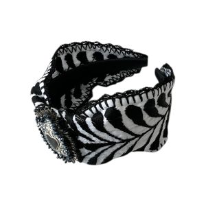Diadema tipo turbante elegancia