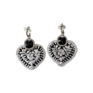 Arete Corazón Plano Glamour