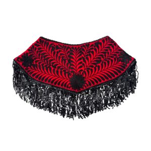 Capa roja con negro