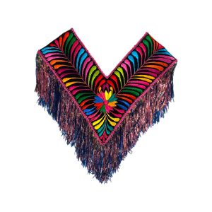 Capa en V multicolor