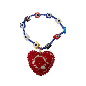 Pulsera de ojos multicolor